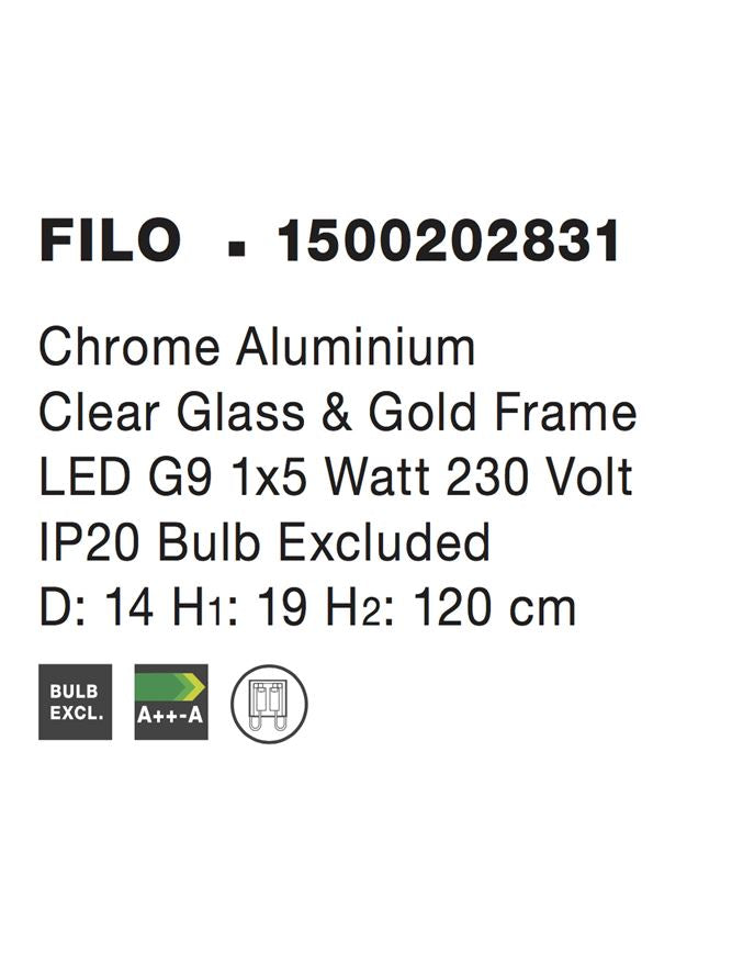 Pendul Nova Luce FILO 1500202831