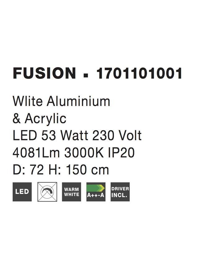Lustra Nova Luce FUSION 1701101001