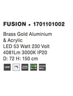 Lustra Nova Luce FUSION 1701101002