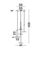 Candelabru Nova Luce PALENCIA 1703301202