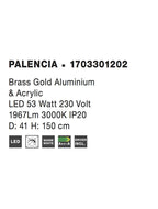 Candelabru Nova Luce PALENCIA 1703301202