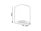Spot aplicat reglabil Rabalux Kobald White 2050