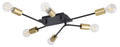 Lustra Rabalux Lanny Black 2103