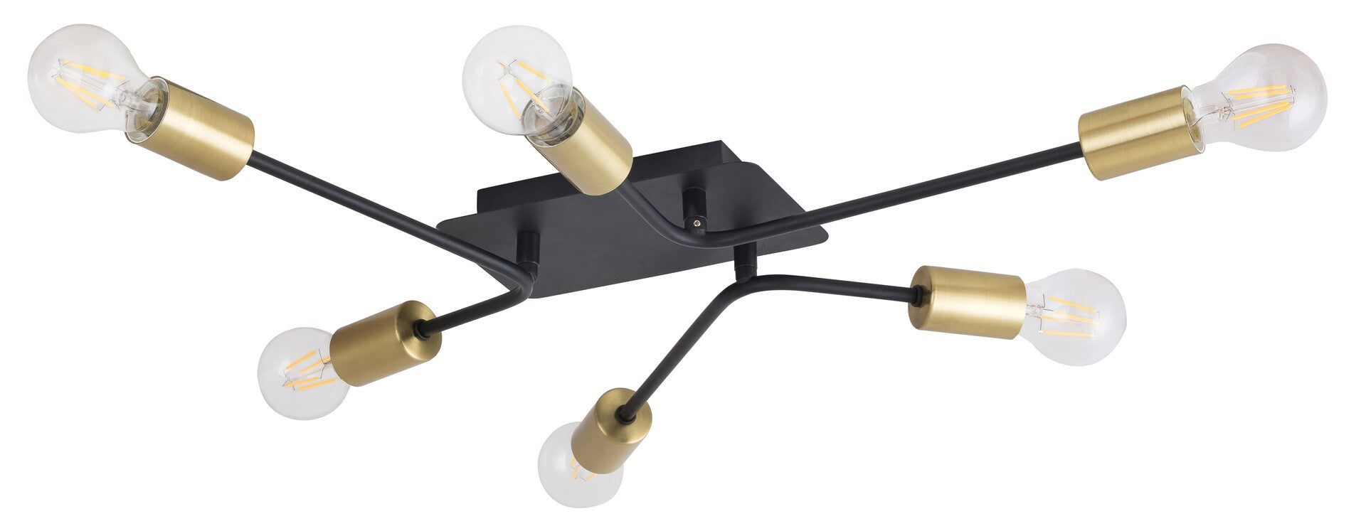 Lustra Rabalux Lanny Black 2103