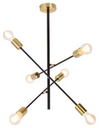 Lustra Rabalux Lanny Black 2104