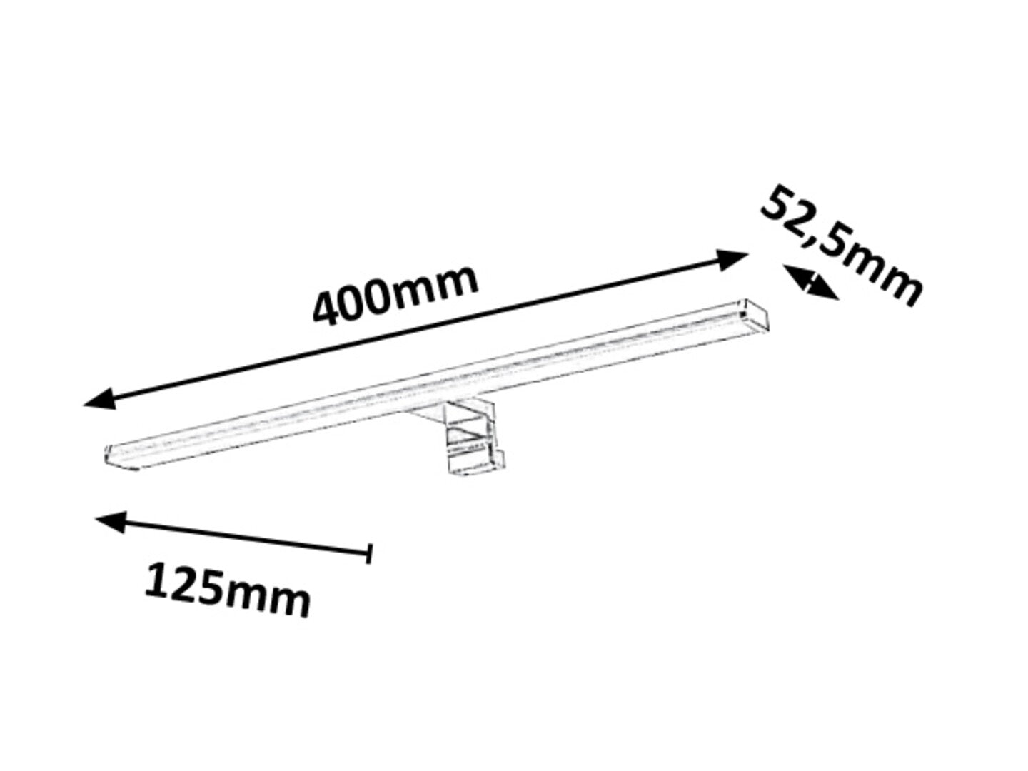 Aplica baie Rabalux Levon Chrome 2114