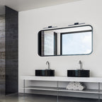 Aplica baie Rabalux Evan Mat Black 2166