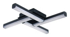 Plafoniera baie Rabalux Evan Mat Black 2168
