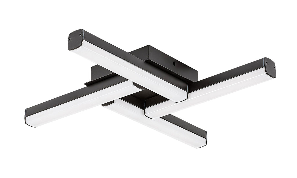 Plafoniera baie Rabalux Evan Mat Black 2168