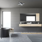 Plafoniera baie Rabalux Evan Mat Black 2168