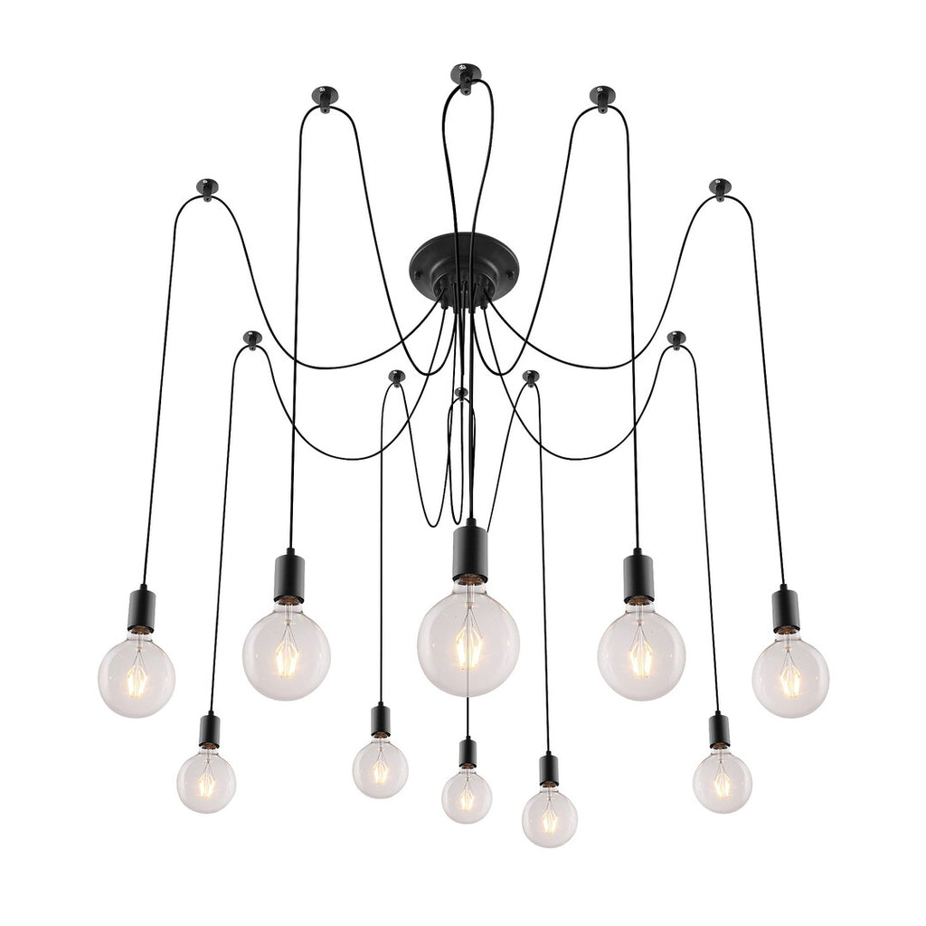 Candelabru Rabalux Caspar Mat Black 2224