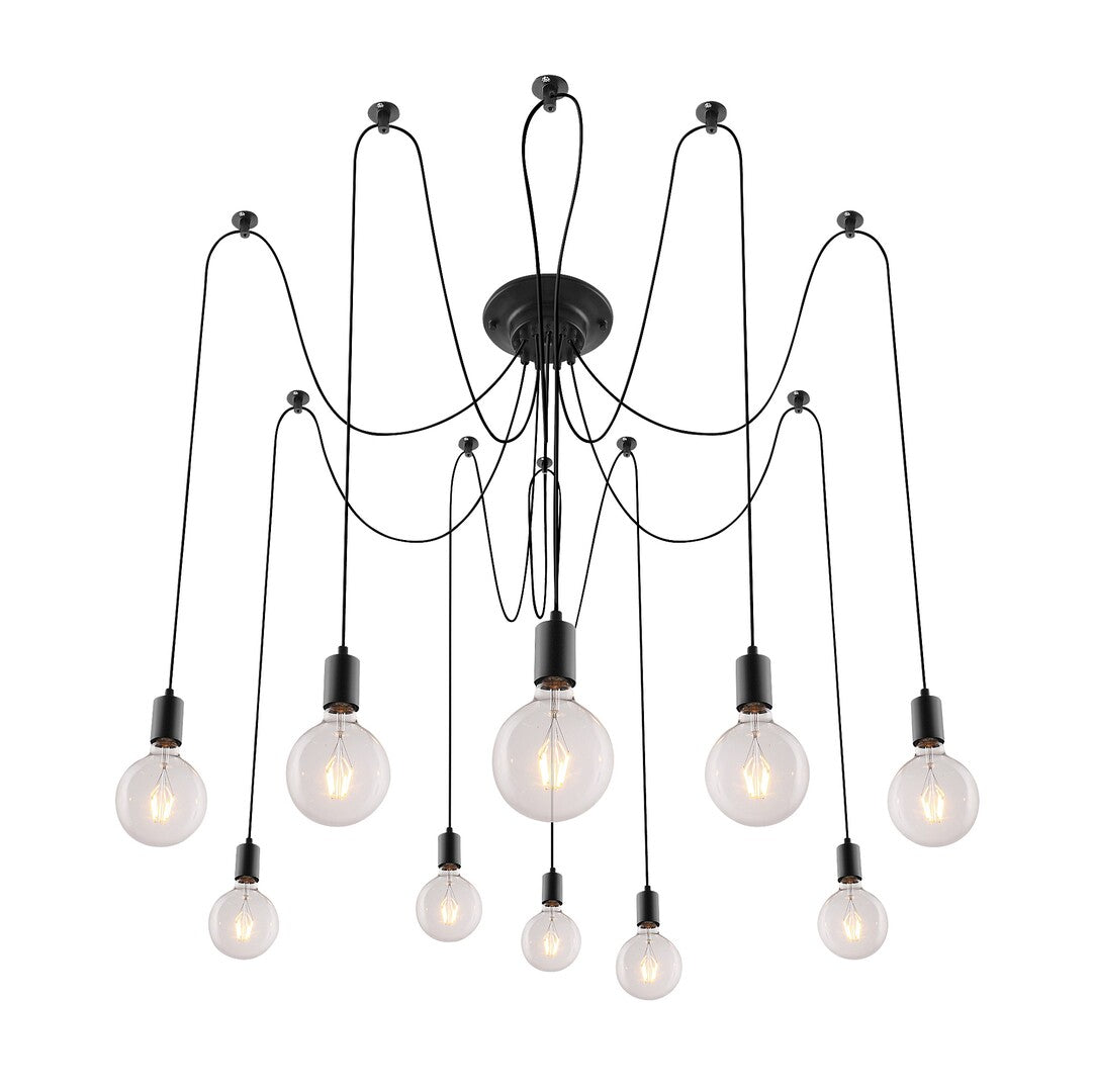 Candelabru Rabalux Caspar Mat Black 2224