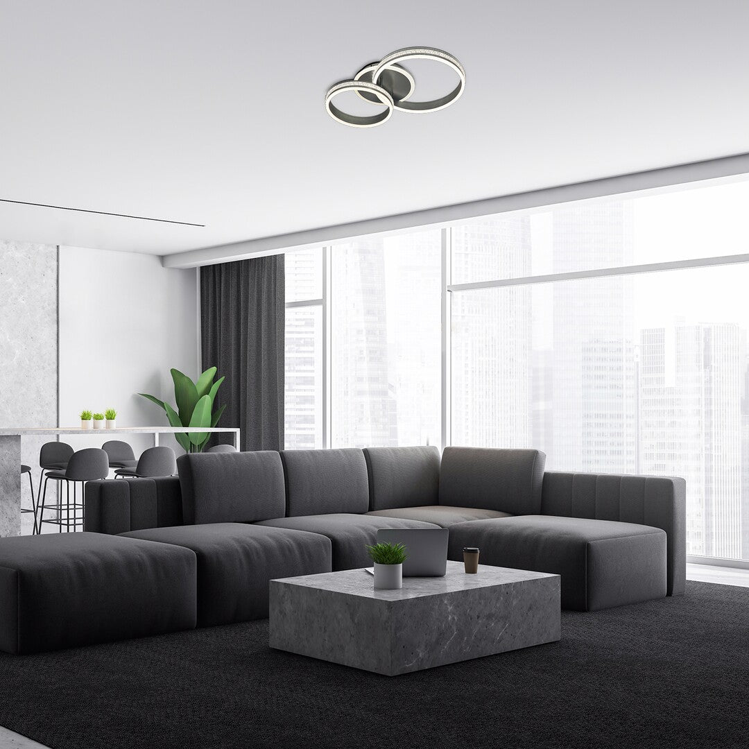 Plafoniera Rabalux Avalon Aluminium 2229