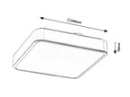 Plafoniera baie Rabalux Wolimir Chrome 2982