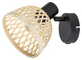 Aplica Rabalux Rattan Mat Black 3133