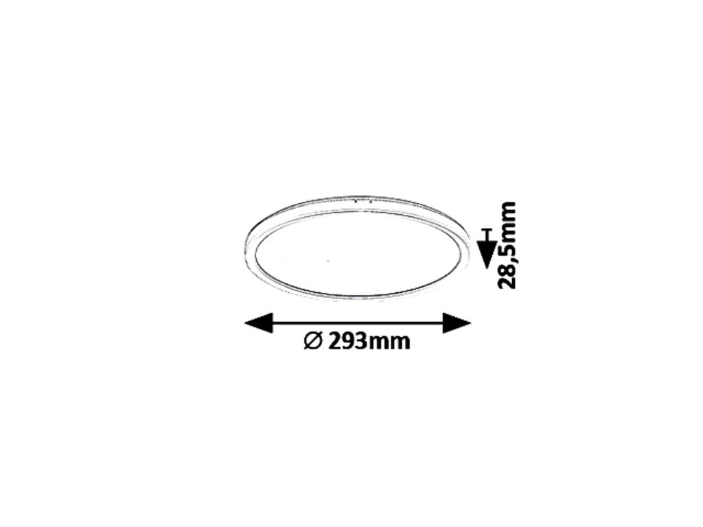 Plafoniera Rabalux Pavel White 3427