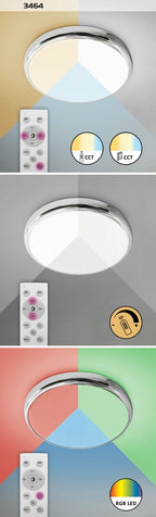 Plafoniera baie Rabalux Balthasar Chrome 3464