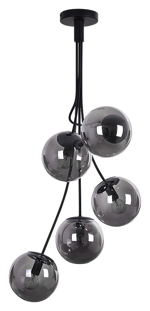 Lustra Rabalux Glory Mat Black 3508