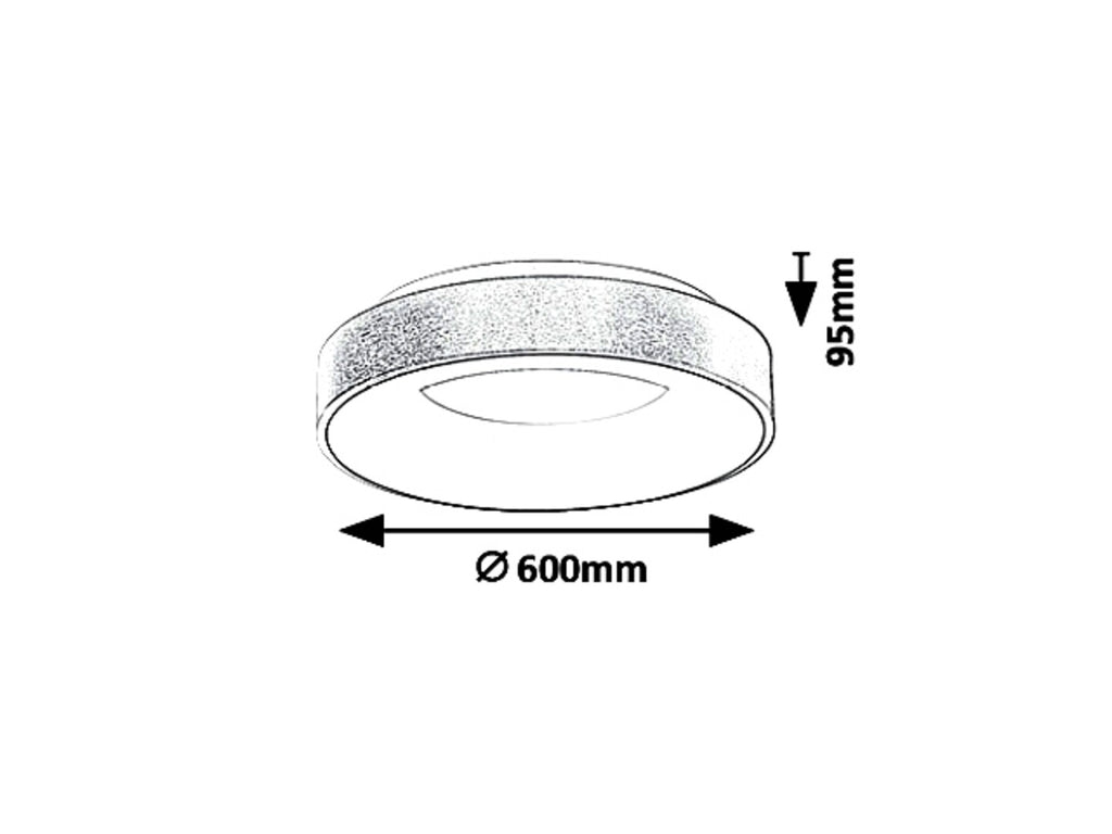 Plafoniera Rabalux Carmella Gold 5053
