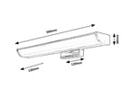 Aplica baie Rabalux Evron Chrome 5063