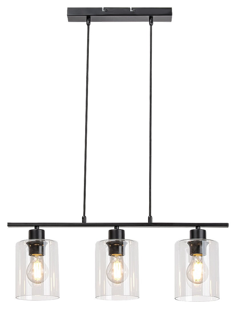Lustra Rabalux Miroslaw Mat Black 5078