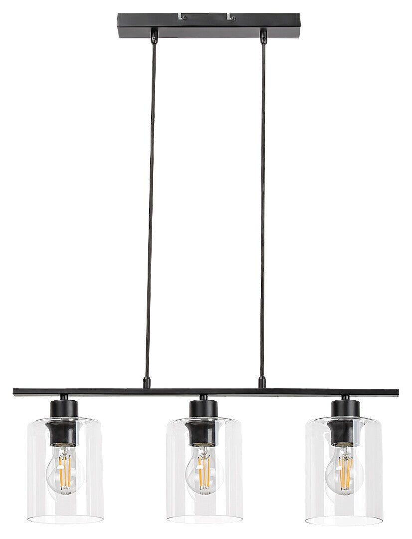 Lustra Rabalux Miroslaw Mat Black 5078
