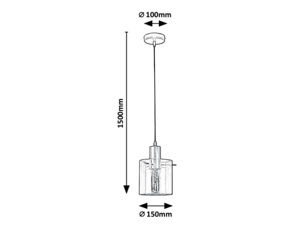 Pendul Rabalux Donati Gold 5222