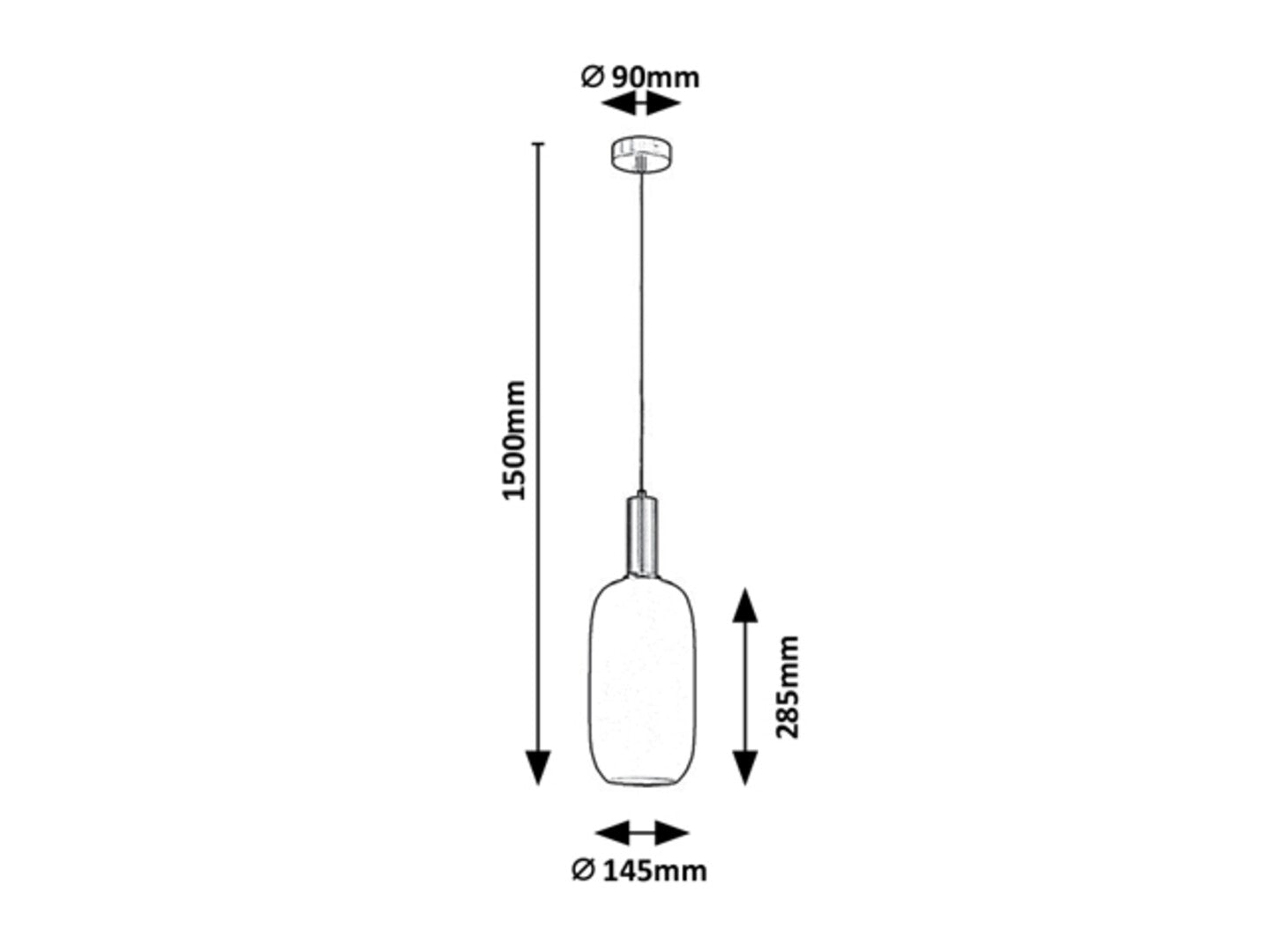 Pendul Rabalux Sinopia Gold 5224