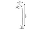Lampadar Rabalux Daron Mat Black 5240