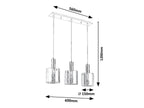 Lustra Rabalux Donati Chrome 5250