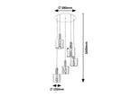 Lustra Rabalux Donati Chrome 5251