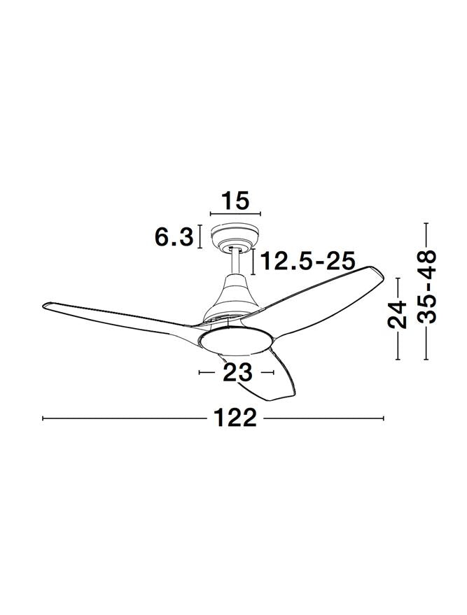 Ventilator Nova Luce SAMOA 5267302