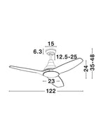 Ventilator Nova Luce SAMOA 5267302