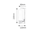 Aplica baie Rabalux Jim Chrome 5749