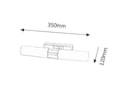 Aplica baie Rabalux Jim Chrome 5750