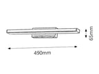 Aplica baie Rabalux John Chrome 5897