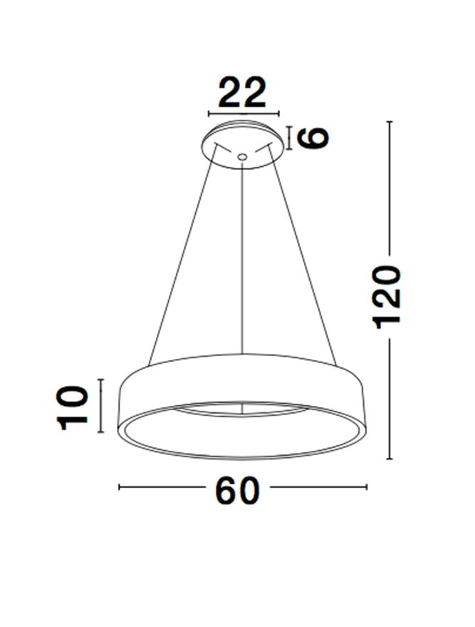 Lustra Nova Luce RANDO 6167203