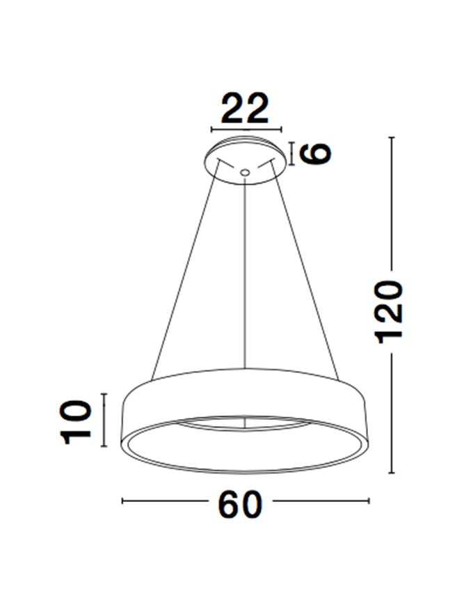 Lustra Nova Luce RANDO 6167205