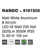 Lustra Nova Luce RANDO 6167205