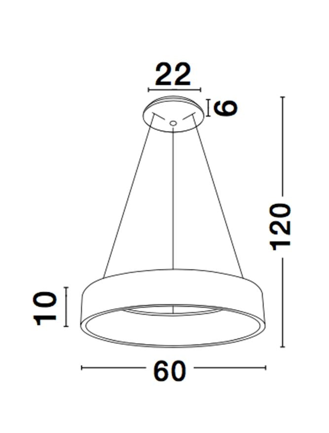 Lustra Nova Luce RANDO 6167220