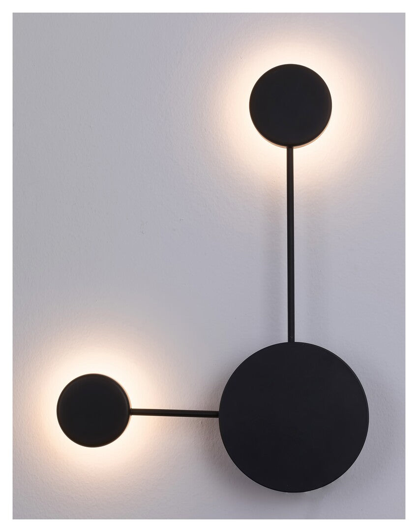 Aplica Rabalux Amadeo Black 6258
