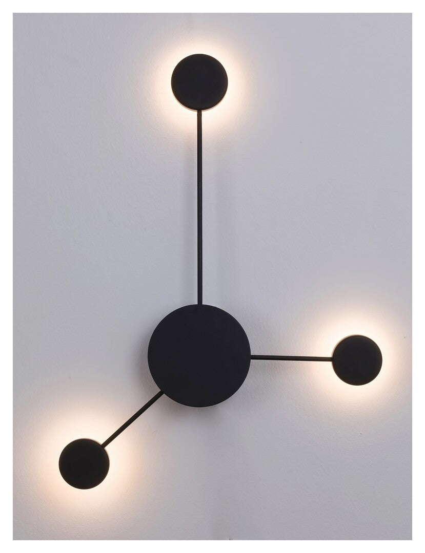 Aplica Rabalux Amadeo Black 6259