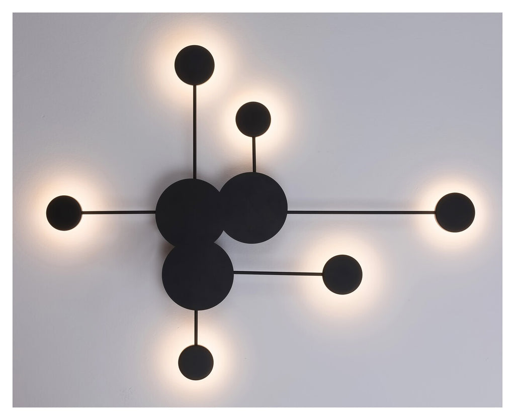 Aplica Rabalux Amadeo Black 6260