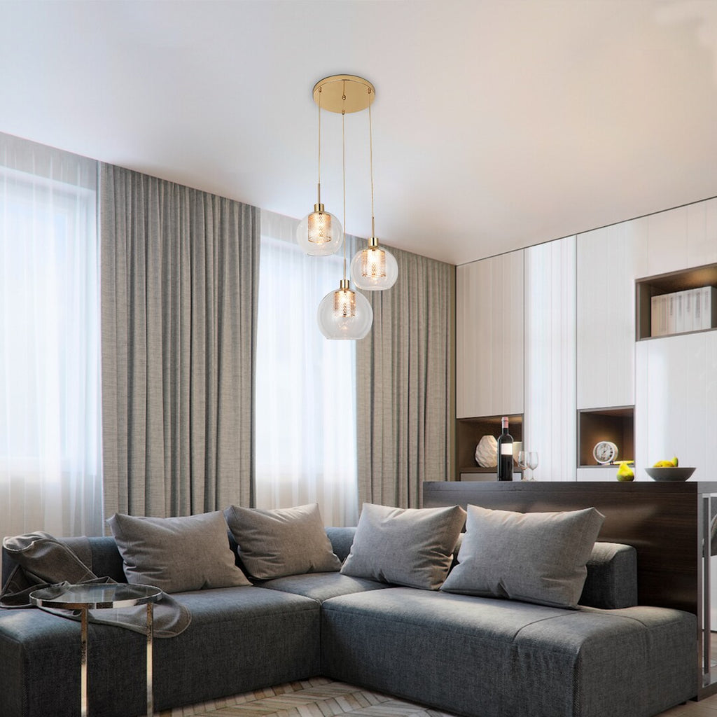 Lustra Rabalux Philana Gold 6496