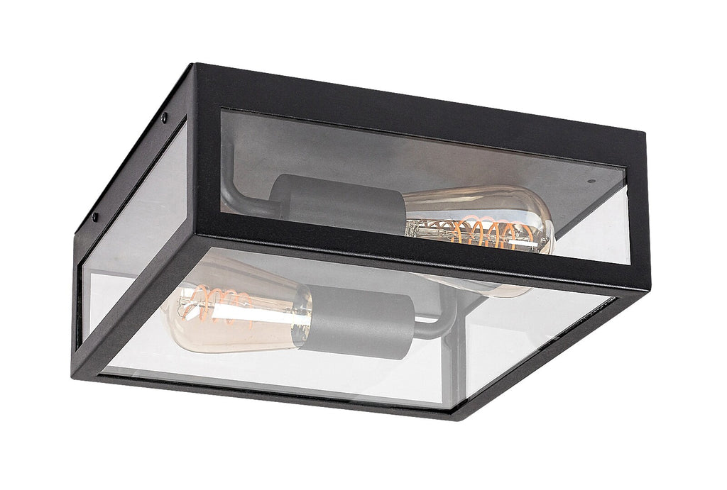 Plafoniera exterior Rabalux Zaton Mat Black 7070