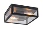 Plafoniera exterior Rabalux Zaton Mat Black 7070