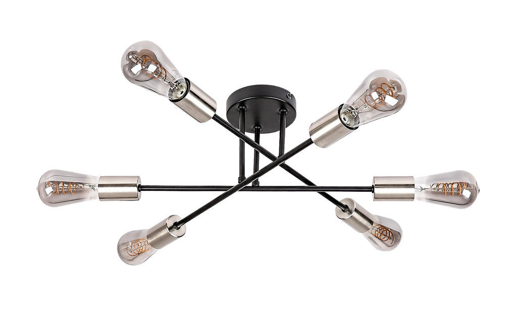 Lustra Rabalux Branwen Mat Black 71026