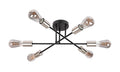 Lustra Rabalux Branwen Mat Black 71026