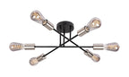 Lustra Rabalux Branwen Mat Black 71026