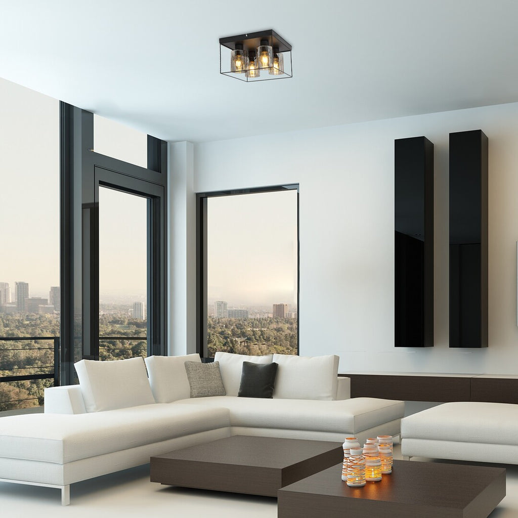 Plafoniera Rabalux Chadwick Black 71034